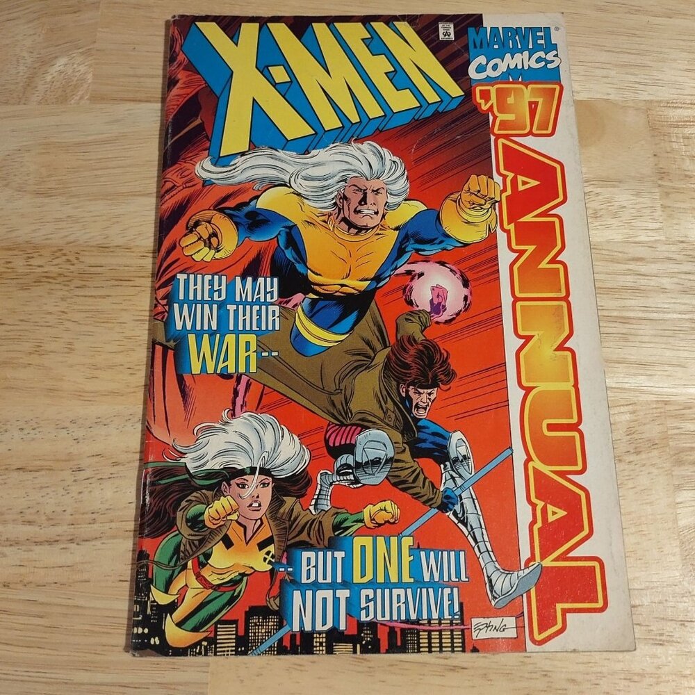 Marvel Comics X-Men Annual 1995 Vintage Comic Book Collectible